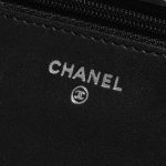Pre-owned Chanel bag Boy WOC Patent Leather Black Black Logo | Sell your designer bag on Saclab.com