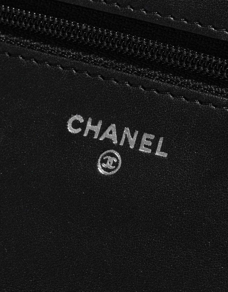 Pre-owned Chanel Tasche Boy WOC Lackleder Schwarz Schwarz Logo | Verkaufen Sie Ihre Designer-Tasche auf Saclab.com