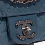 Pre-owned Chanel bag Timeless Medium Lamb Blue / Brown Blue, Brown Closing System | Sell your designer bag on Saclab.com