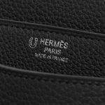Pre-owned Hermès bag Kelly Depeche 34 HSS Togo Plomb Black Logo | Sell your designer bag on Saclab.com