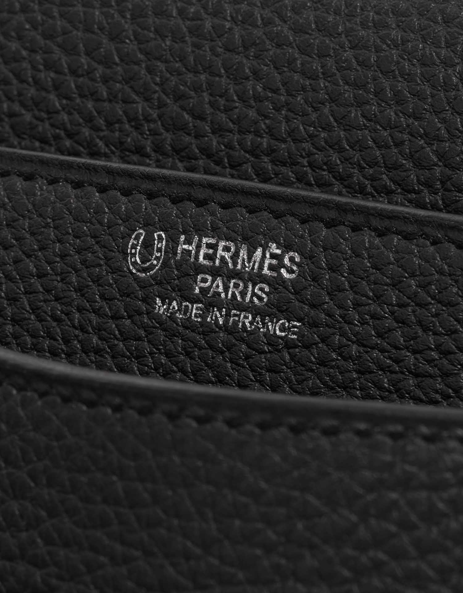 Gebrauchte Hermès Tasche Kelly Depeche 34 HSS Togo Plomb Black Logo | Verkaufen Sie Ihre Designer-Tasche auf Saclab.com