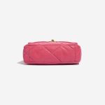 Pre-owned Chanel bag 19 Flap Bag Lamb Coral Pink Bottom | Sell your designer bag on Saclab.com