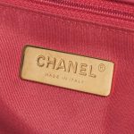 Pre-owned Chanel bag 19 Flap Bag Lamb Coral Pink Logo | Sell your designer bag on Saclab.com
