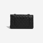 Pre-owned Chanel bag Timeless Medium Caviar Black Black Back | Sell your designer bag on Saclab.com