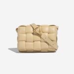Pre-owned Bottega Veneta bag Cassette Calf Porridge Beige Front | Sell your designer bag on Saclab.com