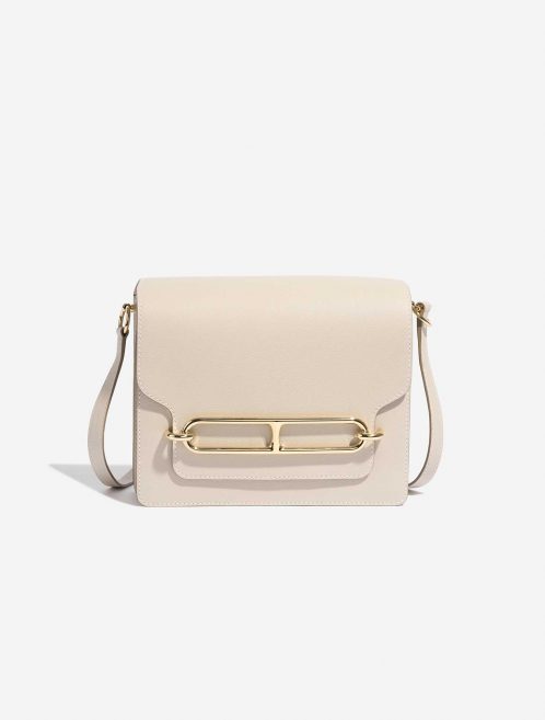 Pre-owned Hermès bag Roulis 23 Evercolor Beton Beige Front | Sell your designer bag on Saclab.com
