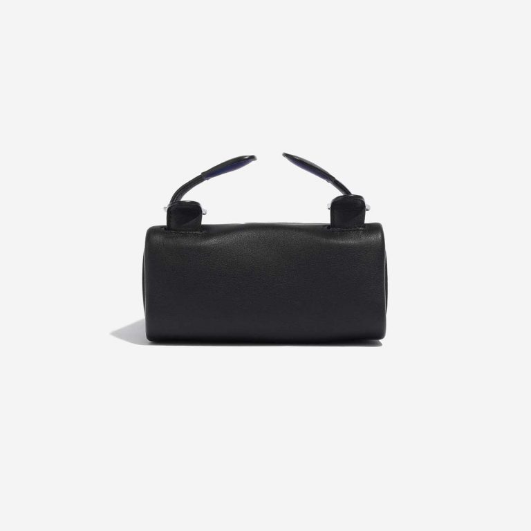 Pre-owned Hermès bag Kelly Doll Quelle Idole Swift Black / Blue Electrique Black, Blue Bottom | Sell your designer bag on Saclab.com