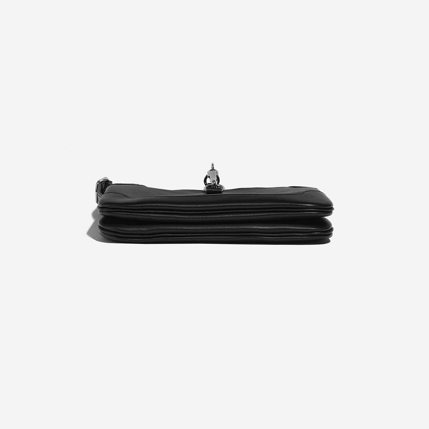 Pre-owned Hermès bag Trim Duo 24 Evercolor Black Black Bottom | Sell your designer bag on Saclab.com