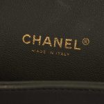 Pre-owned Chanel bag Timeless Maxi Lamb Khaki Green Logo | Sell your designer bag on Saclab.com