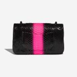 Pre-owned Chanel bag Timeless Medium Python Black / Pink Black, Pink Back | Sell your designer bag on Saclab.com
