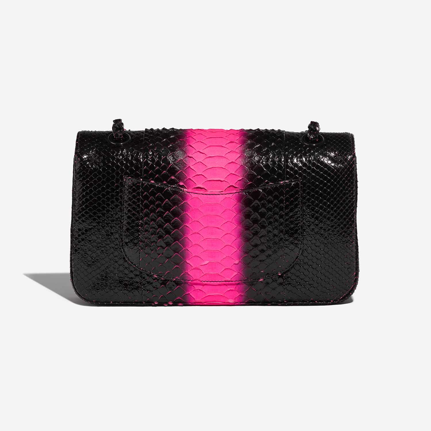 Chanel Timeless Medium Python Black / Pink