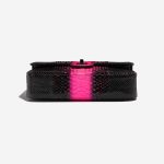 Pre-owned Chanel bag Timeless Medium Python Black / Pink Black, Pink Bottom | Sell your designer bag on Saclab.com