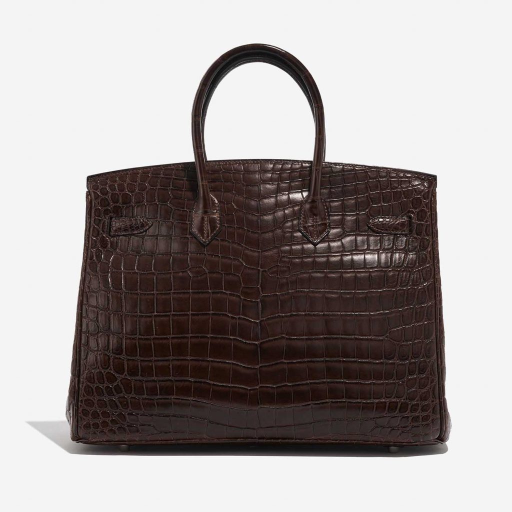 Hermès Birkin 35 Crocodile Niloticus Marron | SACLÀB