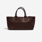 Pre-owned Bottega Veneta bag Cabat Large Calf Dark Brown Brown Back | Sell your designer bag on Saclab.com