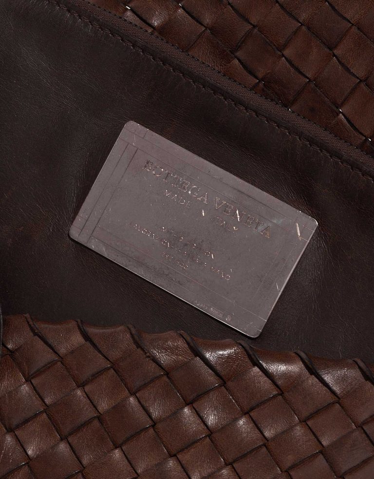 Pre-owned Bottega Veneta bag Cabat Large Calf Dark Brown Brown Front | Sell your designer bag on Saclab.com