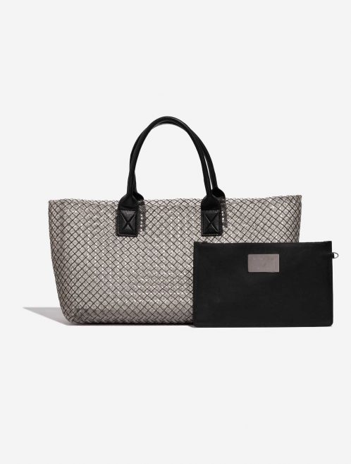 Pre-owned Bottega Veneta bag Cabat Large PVC Transparent Transparent Front | Sell your designer bag on Saclab.com
