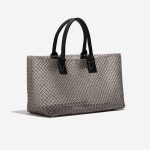 Pre-owned Bottega Veneta bag Cabat Large PVC Transparent Transparent Side Front | Sell your designer bag on Saclab.com