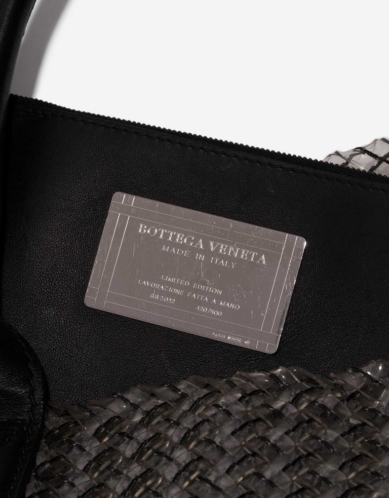 Pre-owned Bottega Veneta bag Cabat Large PVC Transparent Transparent Logo | Sell your designer bag on Saclab.com