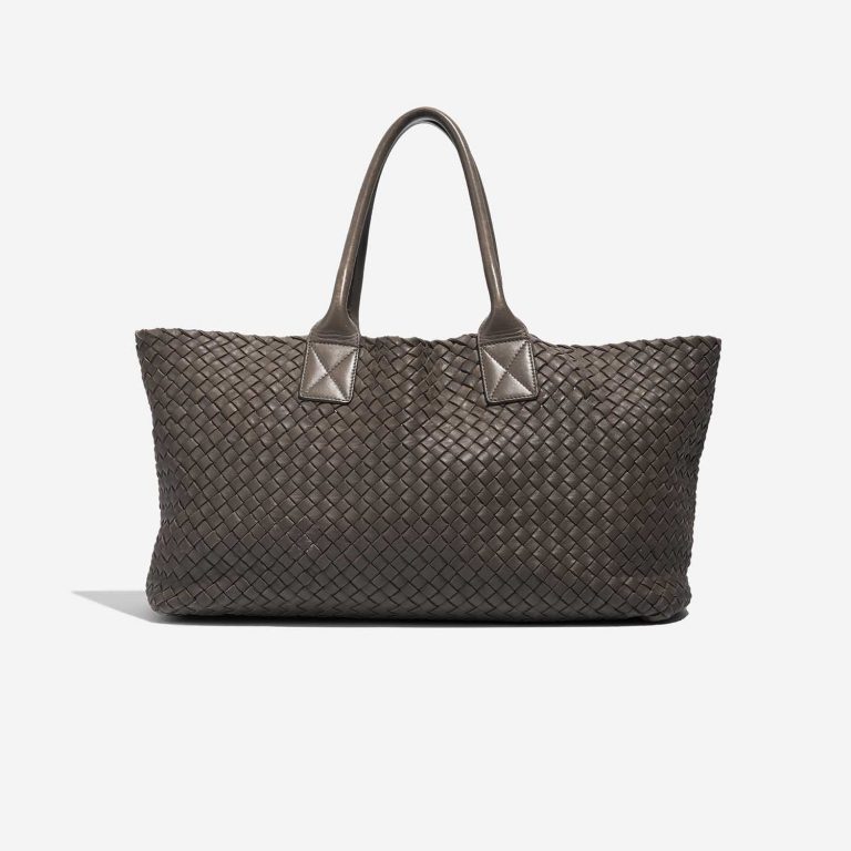 Pre-owned Bottega Veneta bag Cabat Large Lamb Brown Brown Back | Sell your designer bag on Saclab.com