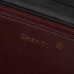 Pre-owned Chanel bag Vintage Timeless Medium Lamb Black Black Logo | Sell your designer bag on Saclab.com