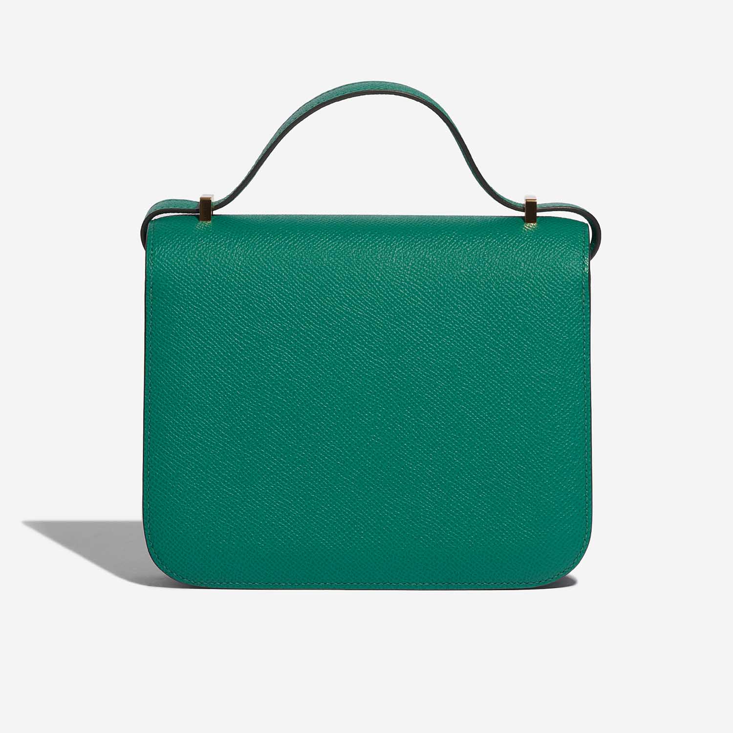 Pre-owned Hermès bag Constance 18 Espom Vert Jade Green Back | Sell your designer bag on Saclab.com