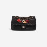 Pre-owned Chanel bag Timeless Medium Lamb Black Black Front | Sell your designer bag on Saclab.com