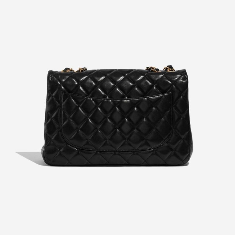 Gebrauchte Chanel Timeless Jumbo Lammleder Schwarz Black Back | Verkaufen Sie Ihre Designer-Tasche auf Saclab.com