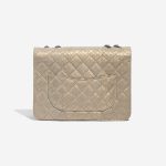 Pre-owned Chanel bag Timeless Medium Python Gold Gold Side Front | Sell your designer bag on Saclab.com