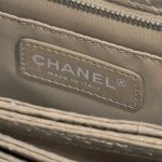 Pre-owned Chanel bag Timeless Medium Python Gold Gold Logo | Sell your designer bag on Saclab.com