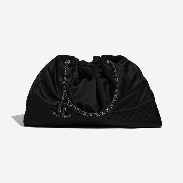 Chanel Drawstring Large Satin Black SACLÀB