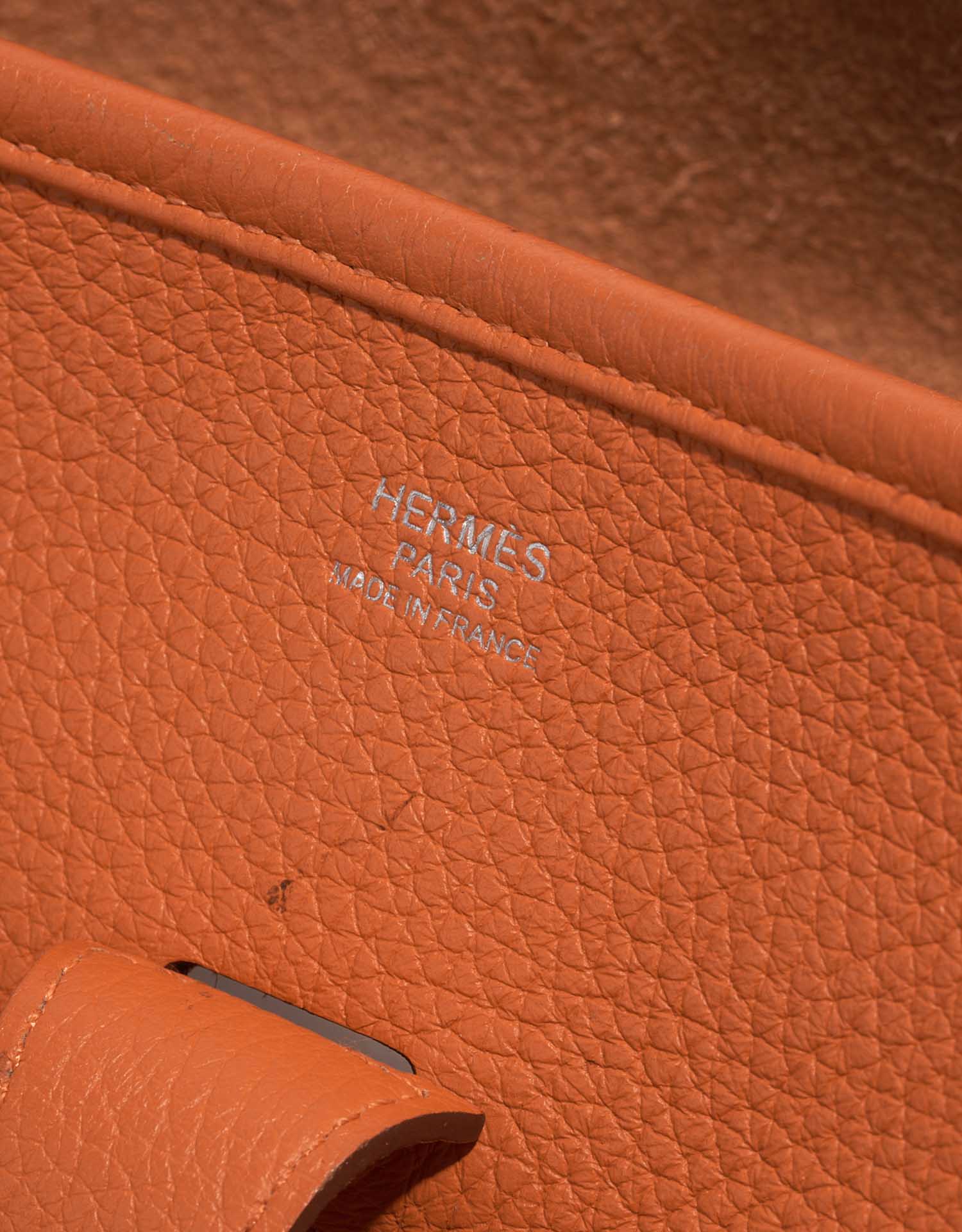 Hermès Evelyne 29 Orange Taurillon Clemence