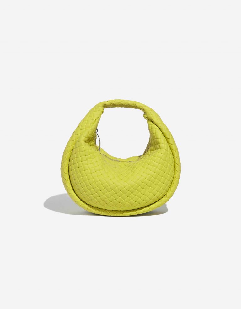 Pre-owned Bottega Veneta Tasche Padded Jodie Mini Rubber Vert Kiwi Green Front | Verkaufen Sie Ihre Designer-Tasche auf Saclab.com