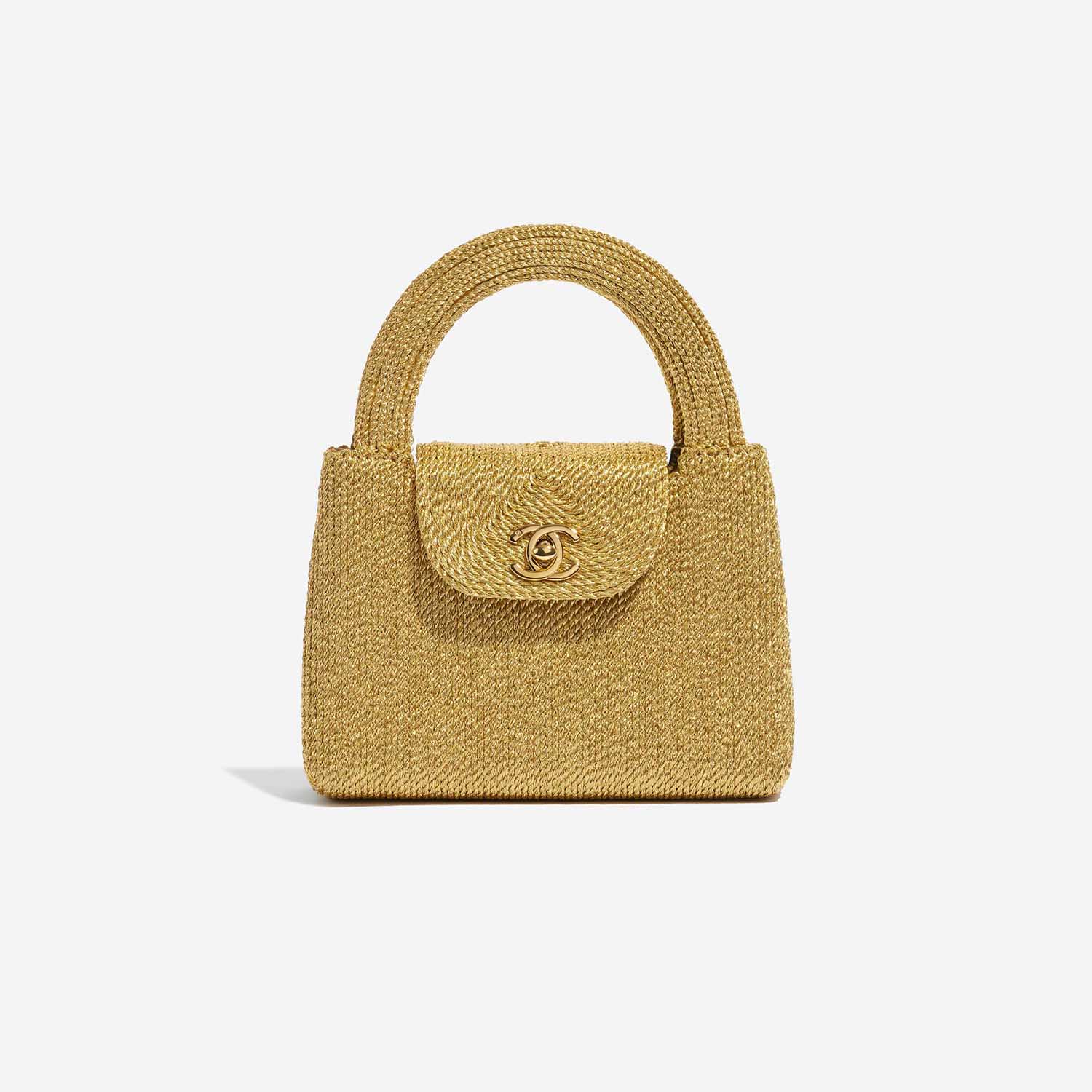 Sac Chanel d'occasion Timeless Poignée Petite Soie Corde Or Devant | Vendez votre sac de créateur sur Saclab.com