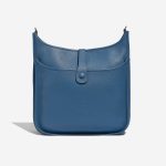 Pre-owned Hermès bag Evelyne 33 Clemence Bleu Agathe Blue Back | Sell your designer bag on Saclab.com