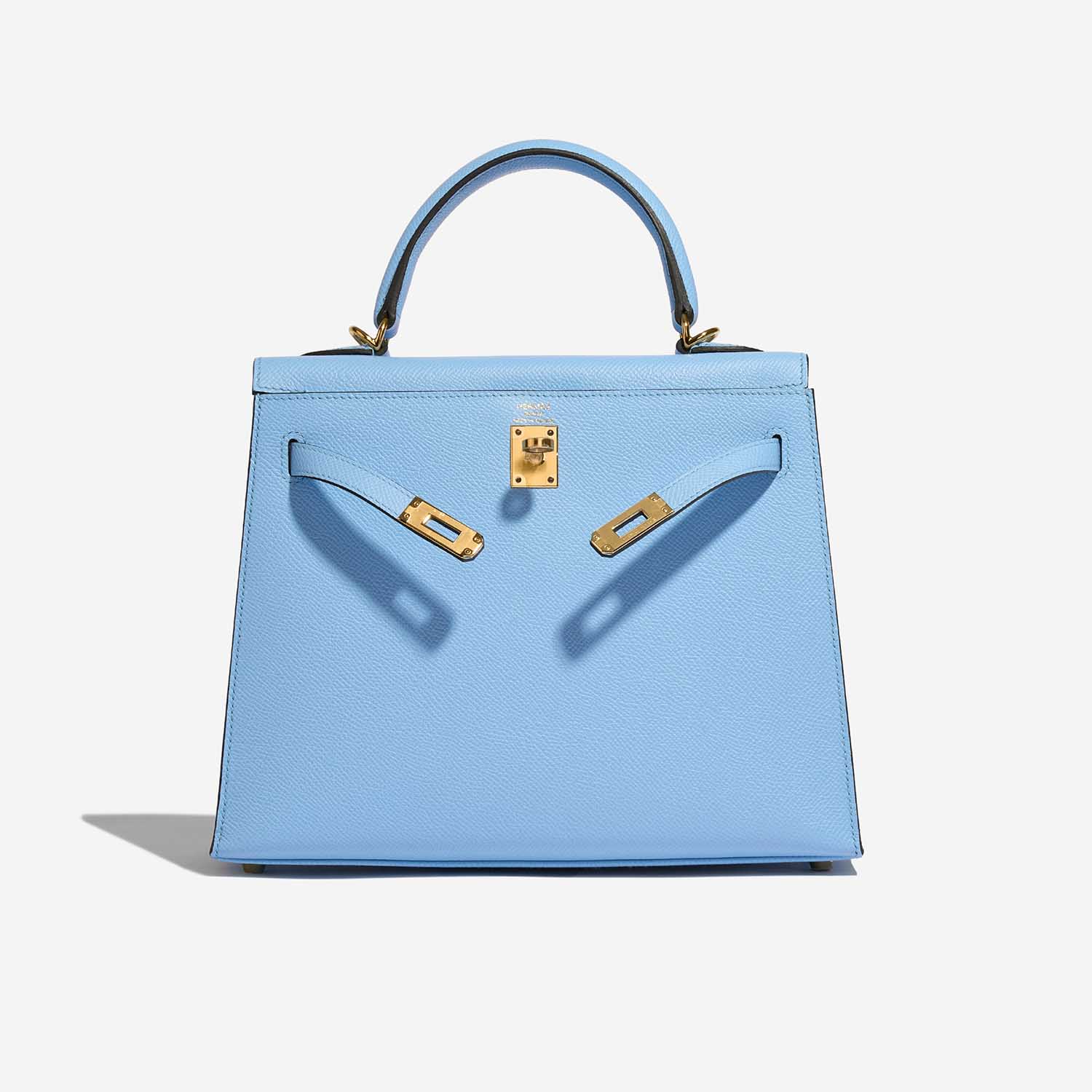 Hermes Kelly in blue  Hermes kelly, Top handle bag, Bags
