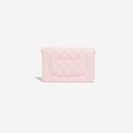Pre-owned Chanel bag Timeless WOC Caviar Light Pink Pink Back | Sell your designer bag on Saclab.com