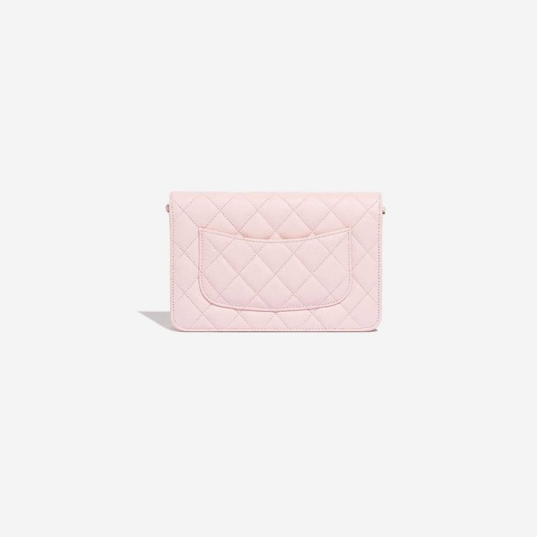 Pre-owned Chanel bag Timeless WOC Caviar Light Pink Pink Back | Sell your designer bag on Saclab.com