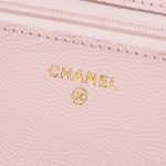 Pre-owned Chanel bag Timeless WOC Caviar Light Pink Pink Logo | Sell your designer bag on Saclab.com