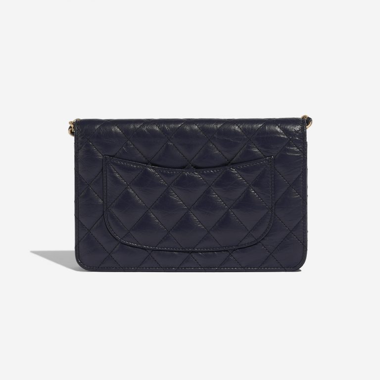 Pre-owned Chanel Tasche 2.55 Reissue WOC Aged Kalbsleder Navy Blue Blue Back | Verkaufen Sie Ihre Designer-Tasche auf Saclab.com