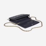 Pre-owned Chanel bag 2.55 Reissue WOC Aged Calf Navy Blue Blue Inside | Sell your designer bag on Saclab.com
