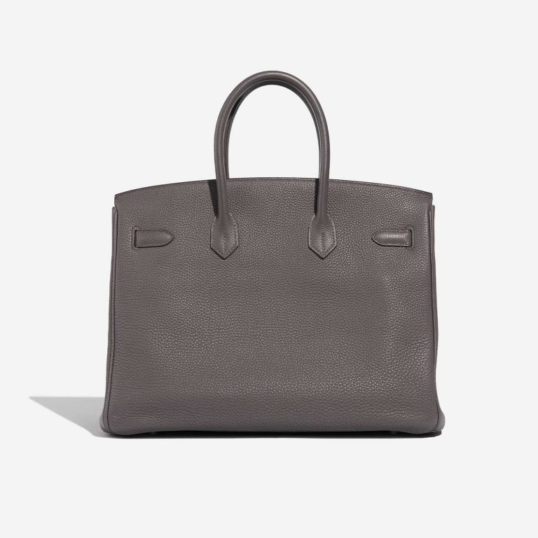 Pre-owned Hermès Tasche Birkin 35 Togo Etain Grey Back | Verkaufen Sie Ihre Designer-Tasche auf Saclab.com