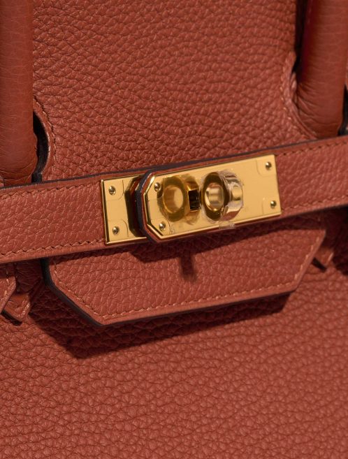 Sac Hermès d'occasion Birkin 35 Togo Cuivre Brown Closing System | Vendez votre sac de créateur sur Saclab.com