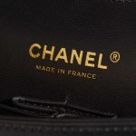 Pre-owned Chanel bag Timeless Medium Lamb Black / White Black, White Logo | Sell your designer bag on Saclab.com