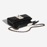 Pre-owned Chanel bag Timeless Medium Lamb Black / White Black, White Inside | Sell your designer bag on Saclab.com