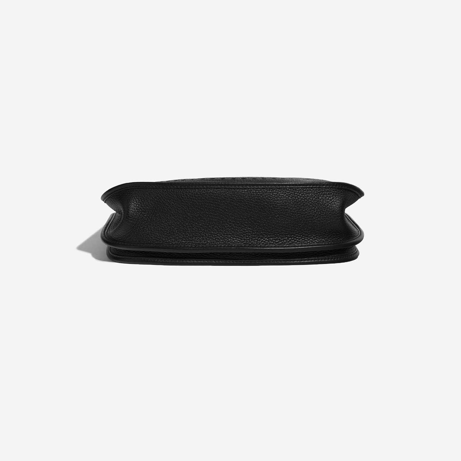 Pre-owned Hermès bag Evelyne 29 Clemence Black Black Bottom | Sell your designer bag on Saclab.com