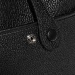 Pre-owned Hermès bag Evelyne 29 Clemence Black Black Closing System | Sell your designer bag on Saclab.com