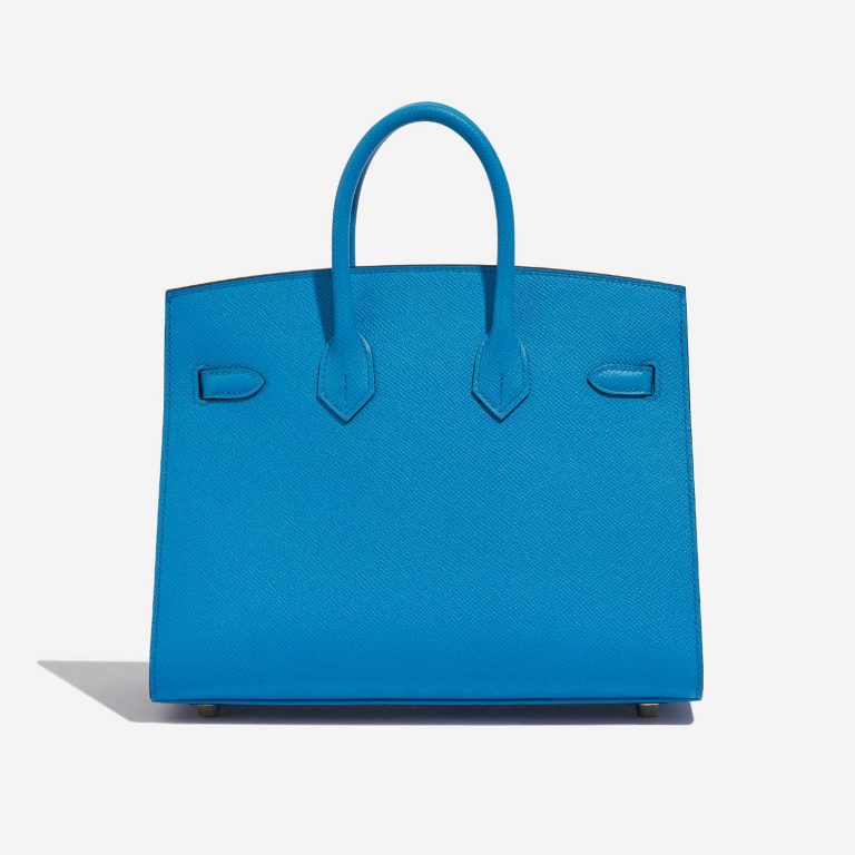 Pre-owned Hermès bag Birkin 25 Epsom Blue Frida Blue Back | Sell your designer bag on Saclab.com