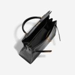 Pre-owned Hermès bag Kelly 32 Porosus Crocodile Black Black Inside | Sell your designer bag on Saclab.com