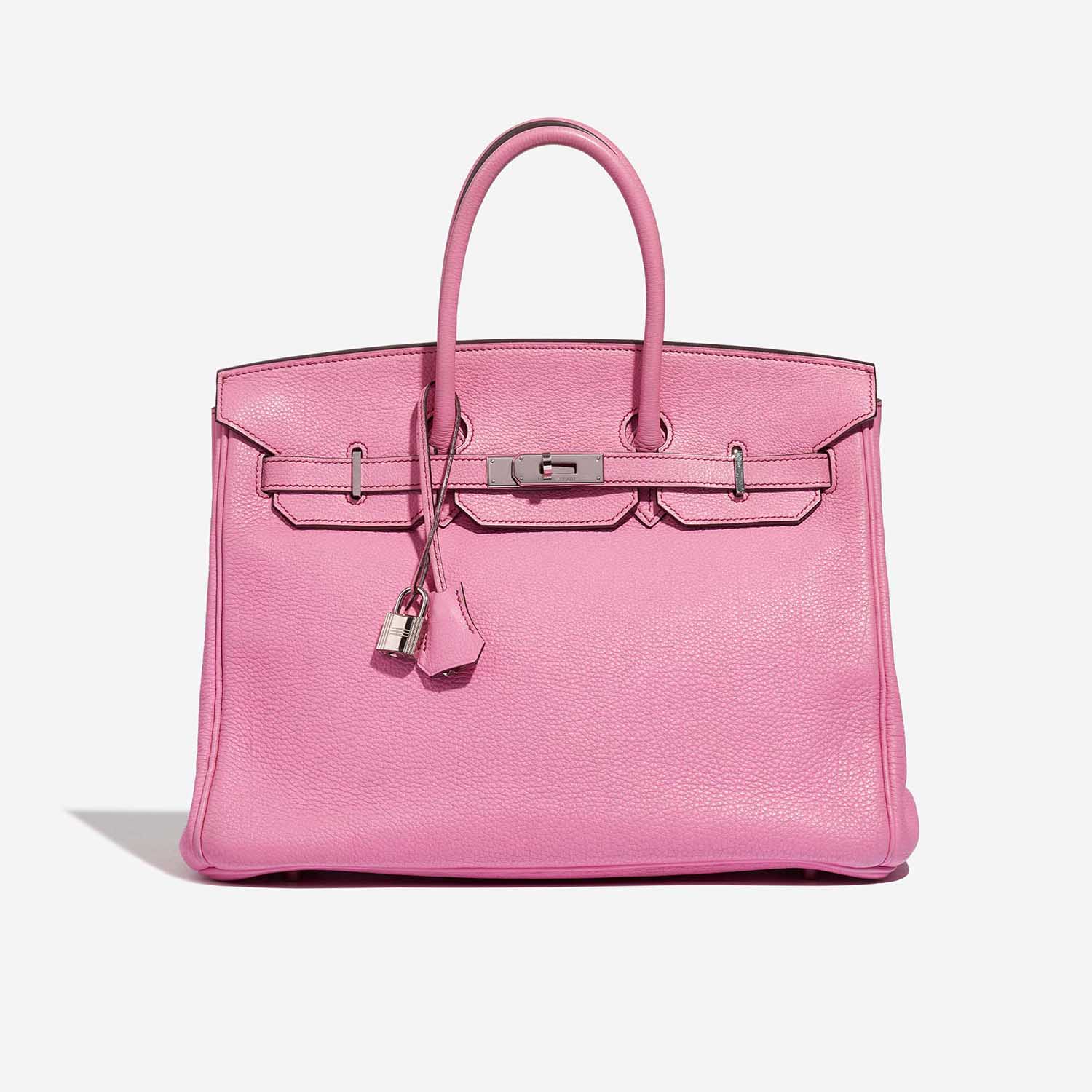Hermès Rose Tyrien And 5P Bubblegum Pink Epsom Birkin 35 Gold