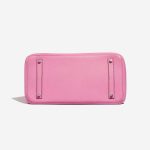 Pre-owned Hermès bag Birkin 35 Clemence Bubblegum Pink Bottom | Sell your designer bag on Saclab.com